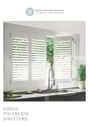 Trade Brands - Vogue Polyresin Shutters 